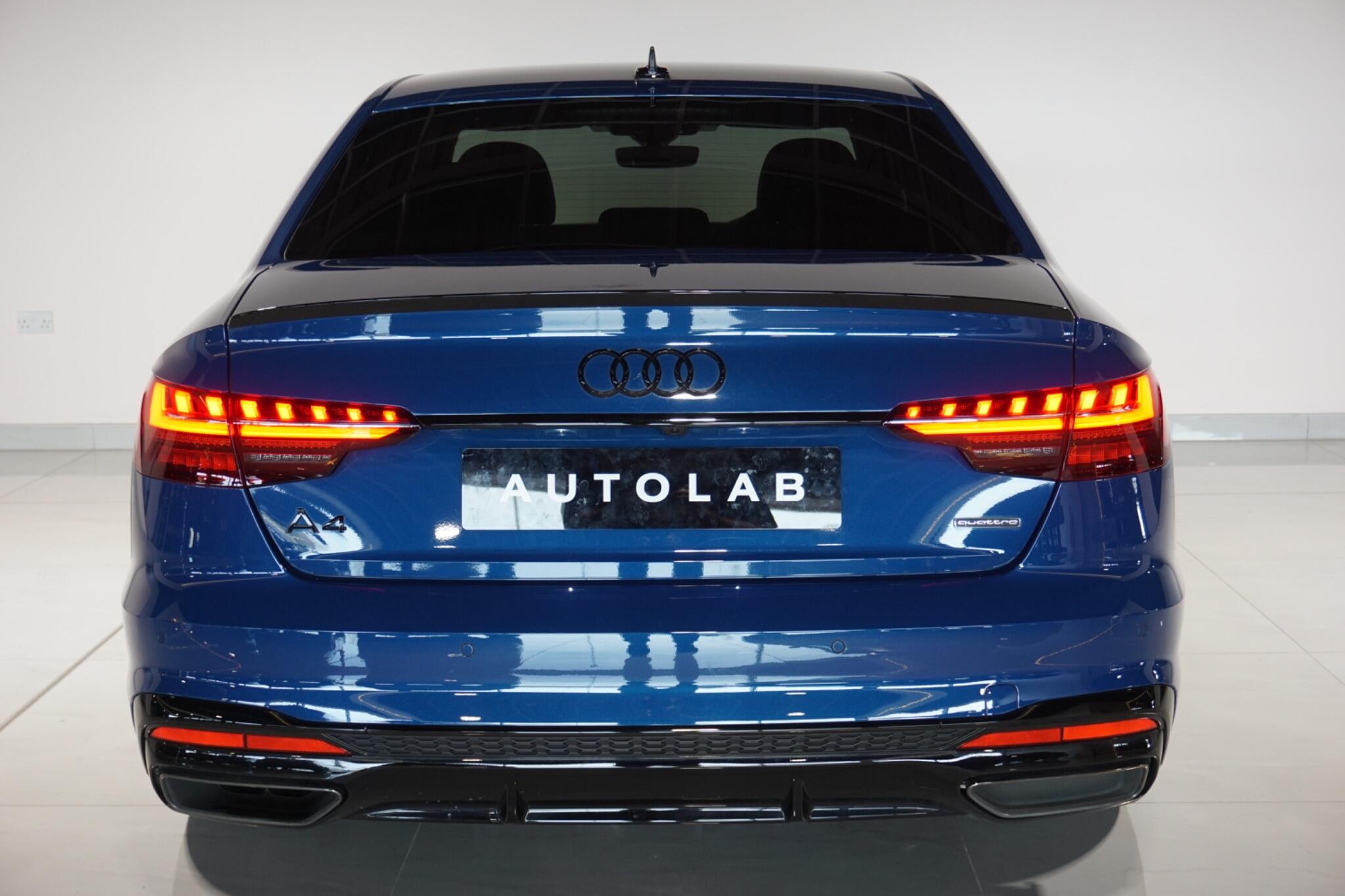 Audi A4 2.0 TDI 40 Black Edition Saloon 4dr Diesel S Tronic quattro Euro 6 (s/s) (204 ps)